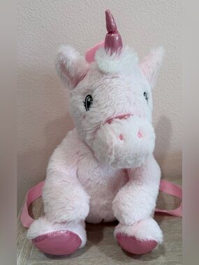 Unicorn Plush Backpack